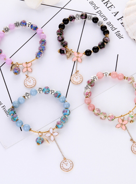 手链百搭串珠学生首饰品