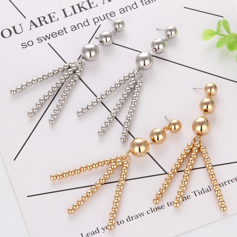 日韩欧美耳饰品原宿复古潮流时尚夸张球球大耳环耳钉韩版圆球耳坠