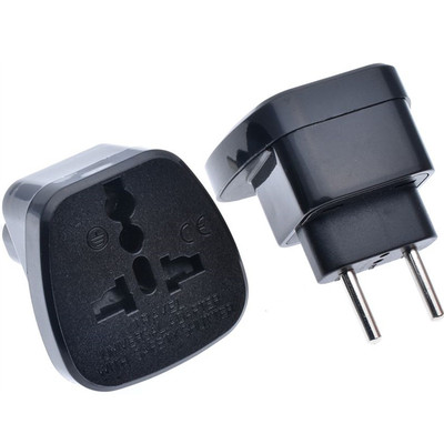 大面板带安全保护门欧标嵌入式万用转换插头中日美英电器欧洲用