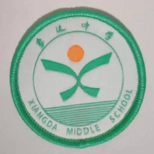 象达中学徽初中学生校服校徽徽章校标