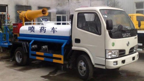 东风小霸王3-5吨园林喷雾车 小型喷雾带洒水功能喷洒护林防白蚁车