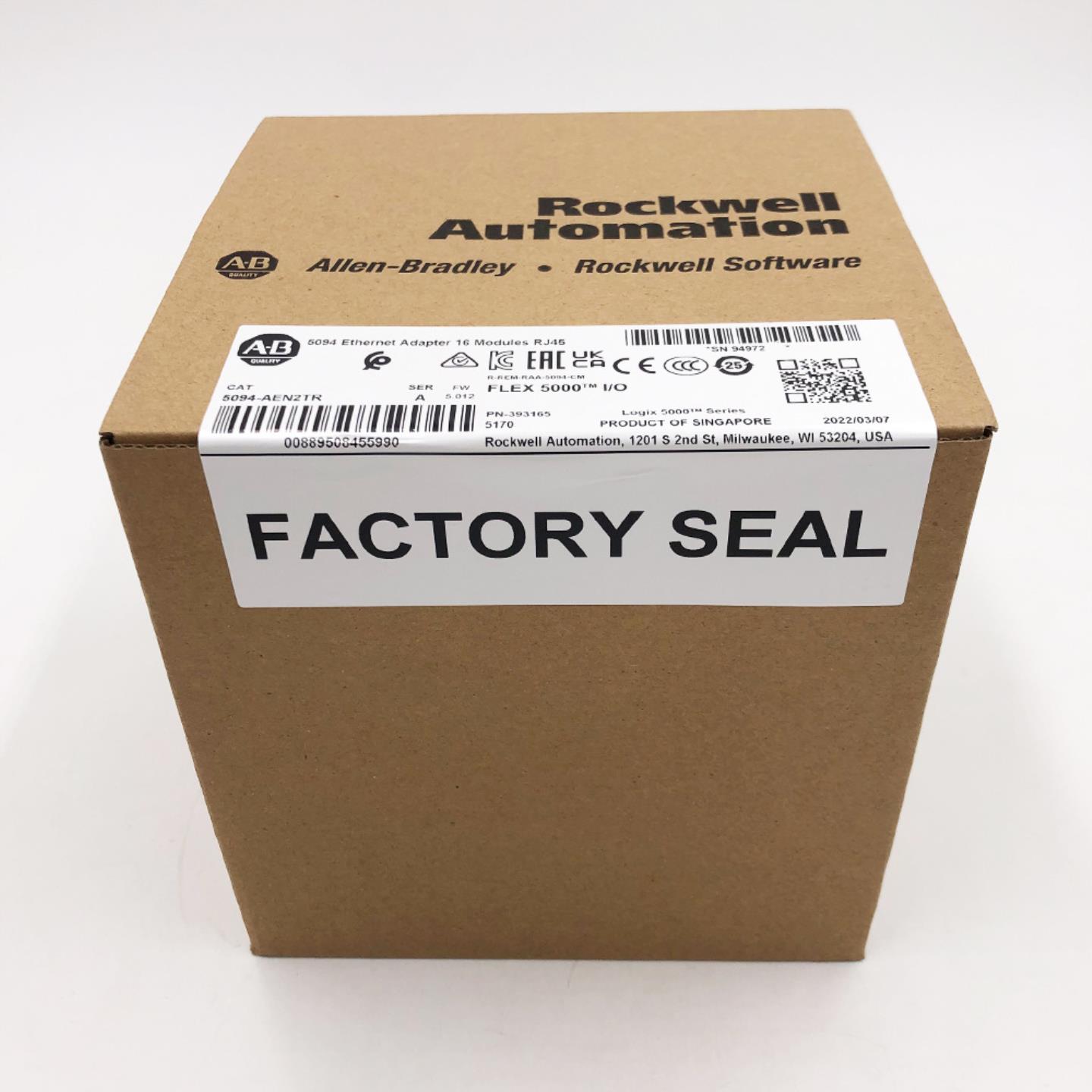 5094-AEN2TR太网适配器模块罗克韦尔Allen-Bradley全新5094AEN2