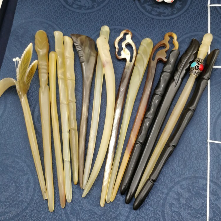 随时更新 瑕疵处理牛角羊角发簪子梳子 特价捡漏亏本清货不退不换