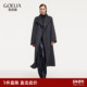 首降 穿搭双面呢外套 冬季 歌莉娅男女同款 全羊毛大衣2025新款