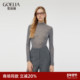 修身 歌莉娅半高领毛衣秋冬女装 新款 内搭毛针织上衣1CCR5J150