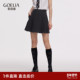 裙短裤 首降3折 秋季 小个子穿搭高腰裤 歌莉娅百褶裙裤 女2025新款