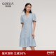 直降5折 歌莉娅小香风连衣裙女夏法式 千金重要场合裙子