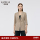 可机洗 歌莉娅精纺羊毛西装 女士外套春季 直降5折 通勤职业正装