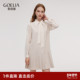 女小个子秋季 首降3折 歌莉娅连衣裙套装 通勤一整套穿搭