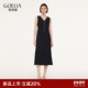 歌莉娅三醋酸连衣裙女2026新款 春季 大方得体礼服背心裙1F3L4K370