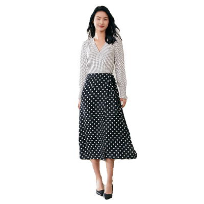 歌莉娅茶歇高级感连衣裙