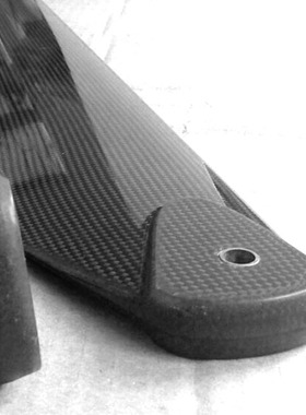 B品碳纤维桨航拍大桨 碳桨SAB翼型不对称25B无人机大桨1米 1050mm