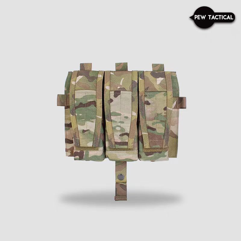 PEWTAC AVS翻盖三联5.56 AR攻击面板工具杂物战术户外 FP18