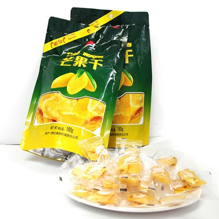 士照芒果干凤梨干木瓜干沙田柚皮干180g果干独立包装百香果干152g