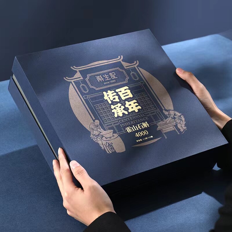 斛生记百年传承系列霍山石斛龙头凤尾4000系列礼盒装1.5g*15瓶
