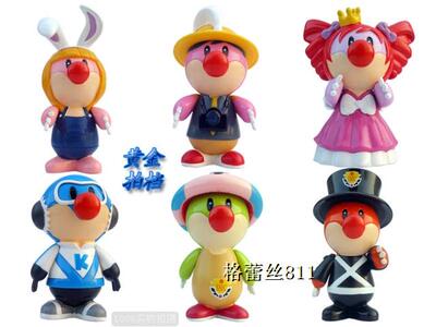 摩尔庄园5寸收藏公仔万代现货