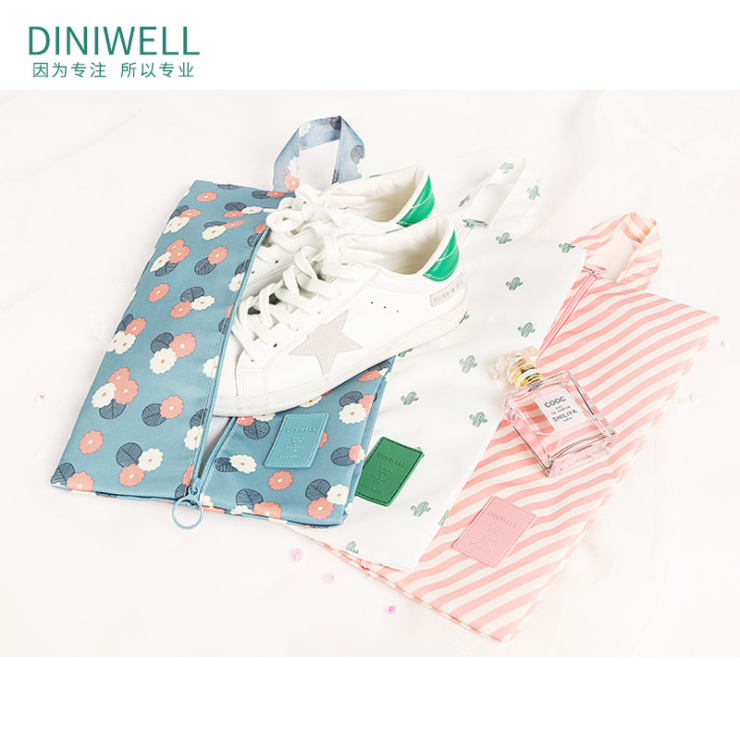 旅行便携折叠运动鞋皮鞋收纳袋轻便防水鞋袋行李箱篮球鞋拖鞋鞋包