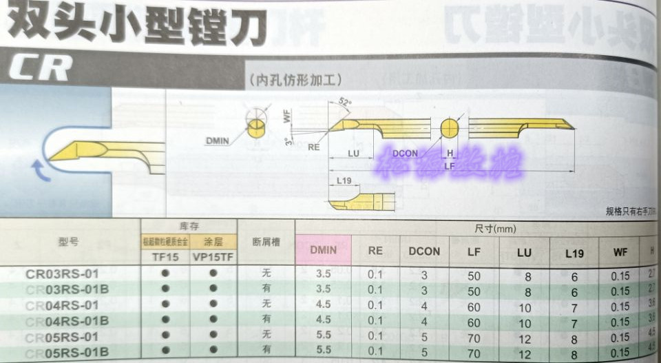 镗孔刀片不锈钢小零件加工