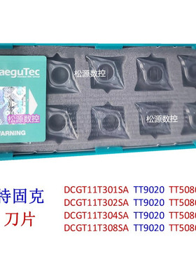 DCGT11T304SA TT9020 TT5080 DCGT11T308SA Taegutec 前扫刀片