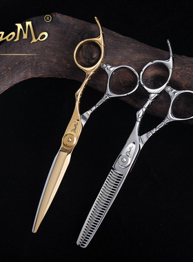 刀磨剪刀行厦门美发剪专业无痕牙剪6寸日本440A钢材综合剪套装TK