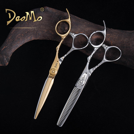 刀磨剪刀行厦门美发剪专业无痕牙剪6寸日本440A钢材综合剪套装TK