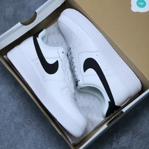 Nike/耐克男 Air Force 1 空军一号黑白同款板鞋CT2302-100