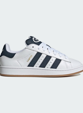 阿迪达斯 （adidas）三叶草 男女鞋 CAMPUS  休闲鞋 JQ7439 白色