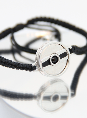 ORBLINK|宝灵球商务男士手绳银