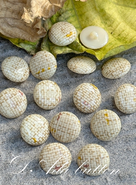 M168 21mm旧时光的祖母复古钮扣 爱是生命的火焰