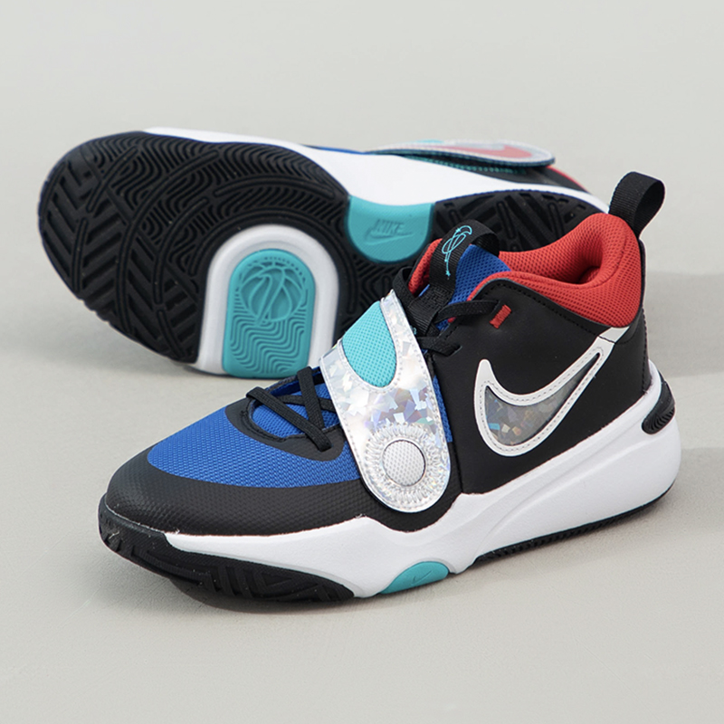 Nike耐克儿童鞋休闲鞋2025春季新款户外魔术贴训练鞋运动鞋篮球鞋