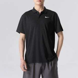 透气舒适翻领运动服T NIKE耐克短袖 男装 2025夏新款 高尔夫POLO衫