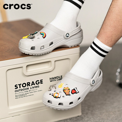 crocs卡骆驰户外洞洞鞋男女鞋2025新款运动鞋经典Clog情侣沙滩鞋