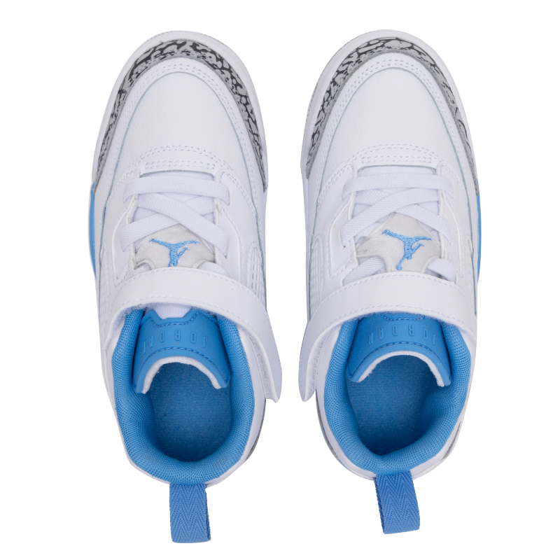 NIKE耐克运动鞋童鞋2025春季新款JORDAN SPIZIKE LOW魔术贴休闲鞋