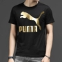 Áo thun nam tay ngắn Puma 2019 hè mới thể thao rộng rãi từ bi vàng tiêu chuẩn nửa tay áo 596535 - Áo phông thể thao áo thun nam thể thao