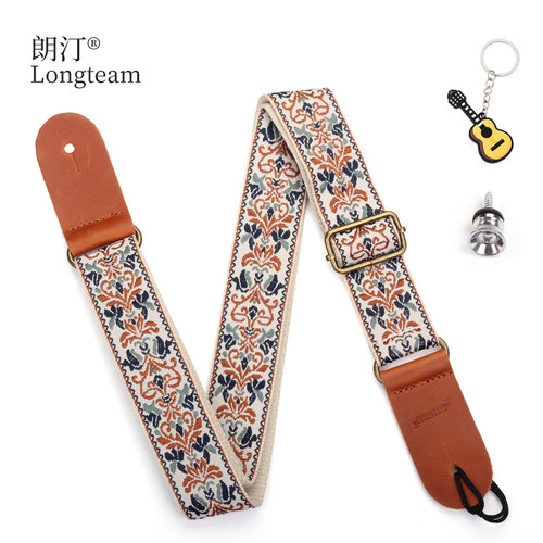 朗汀刺绣尤克里里背带