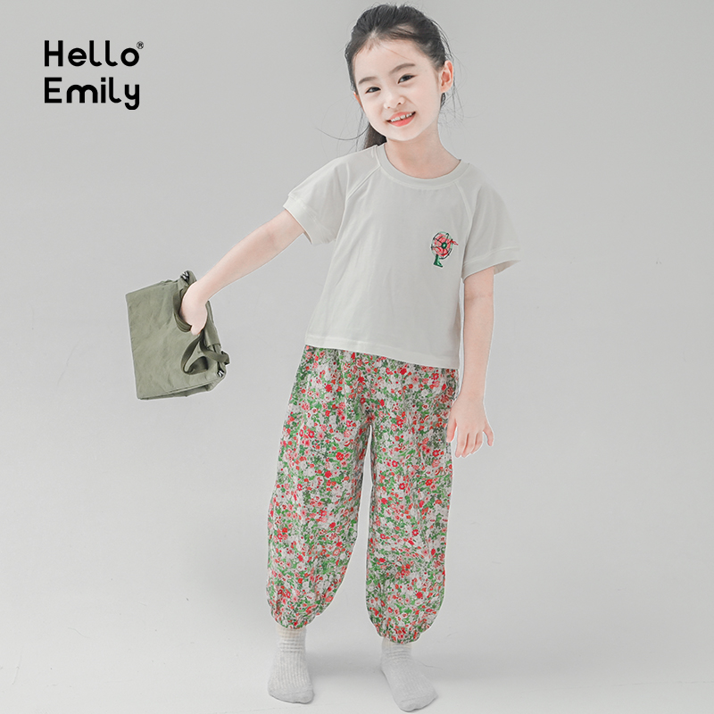 2025款夏季5-12岁儿童全棉澳代尔T恤衫女童装短袖圆领上衣997+620