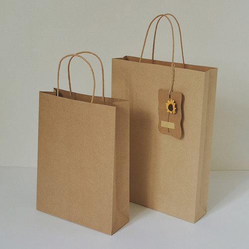 拙木高品质超厚牛皮纸袋子
