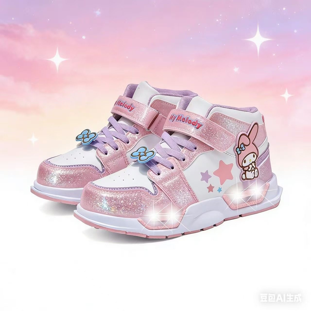 26外贸卡通女童LED闪灯发光运动鞋卡通三里欧酷洛米高帮休闲板鞋,童鞋/婴儿鞋/亲子鞋,运动鞋,淘宝优惠券,粉丝福利购,淘宝优惠卷
