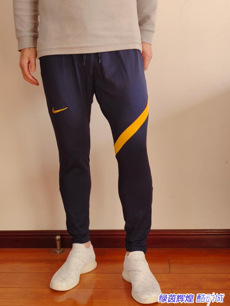 CU7767-401正品耐克NIKE中超足球训练收腿裤球员版针织男运动长裤