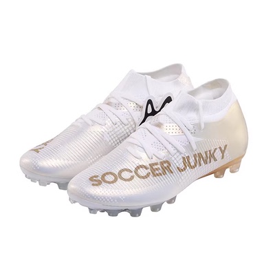 SJ26701足球狗soccerjunky儿童青少年高帮短钉人工草AG比赛足球鞋