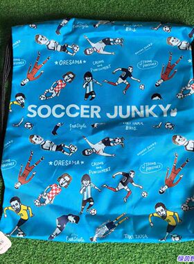 SJ25702运动潮牌足球狗SOCCERJUNKY双肩背包抽绳鞋袋运动鞋收纳包