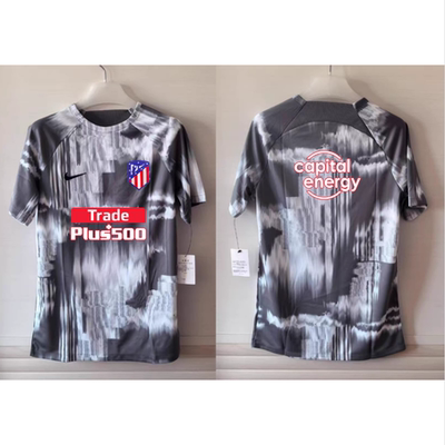 FD3668正品NIKE耐克DIY马德里竞技短袖足球训练热身服比赛球衣