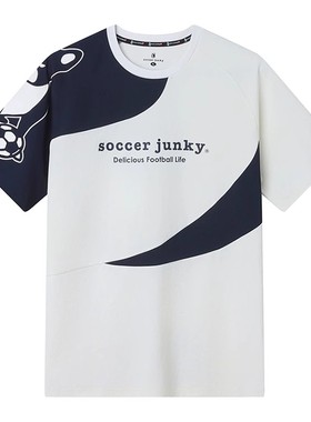 SJ25803足球狗正品SOCCERJUNKY月光休闲短袖圆领运动T恤