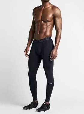 CU4962-010耐克NIKE PRO足球训练保暖内裤健身打底紧身长裤703098