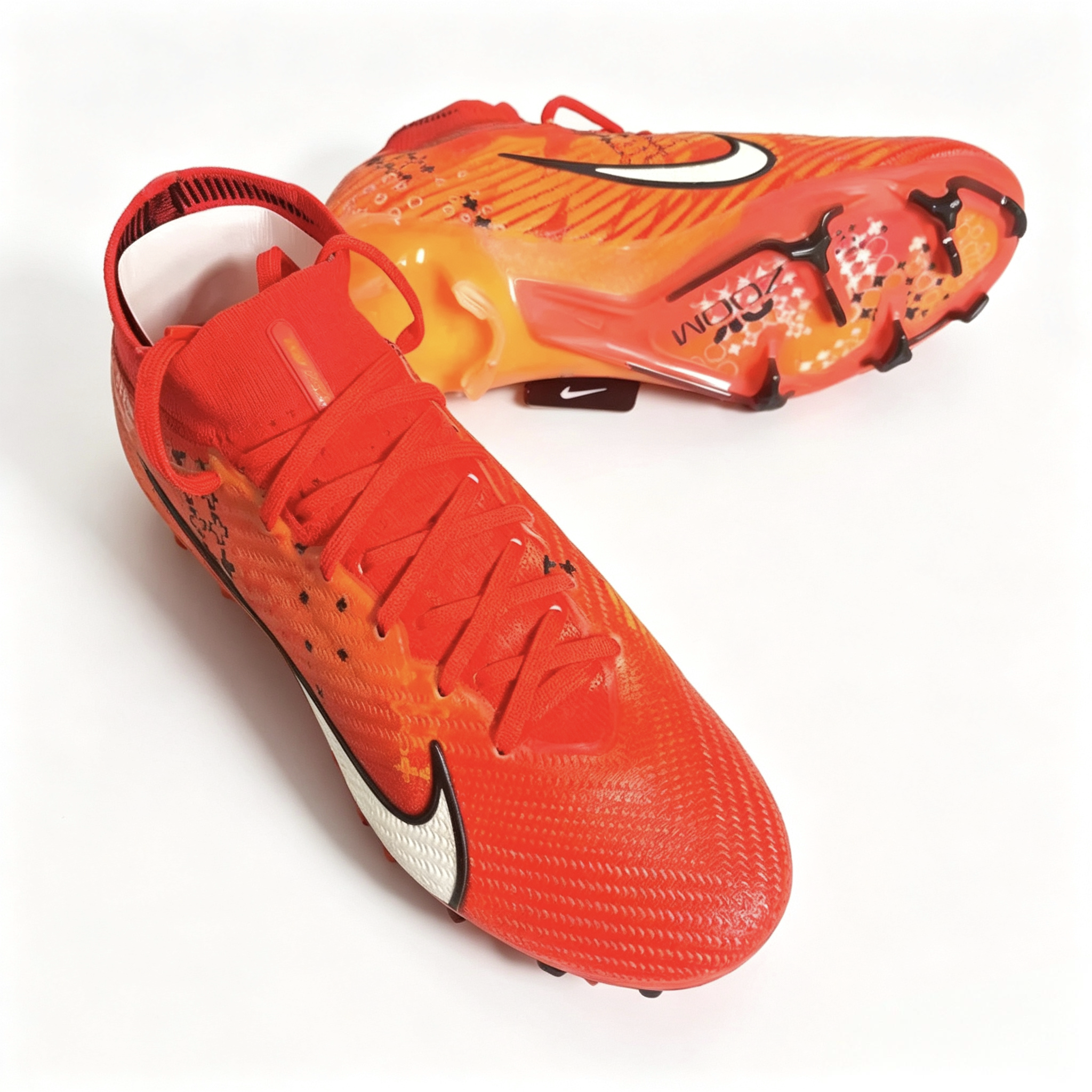 FD1157-600耐克NIKE刺客15 MDS高端高帮FG长钉儿童小码女子足球鞋