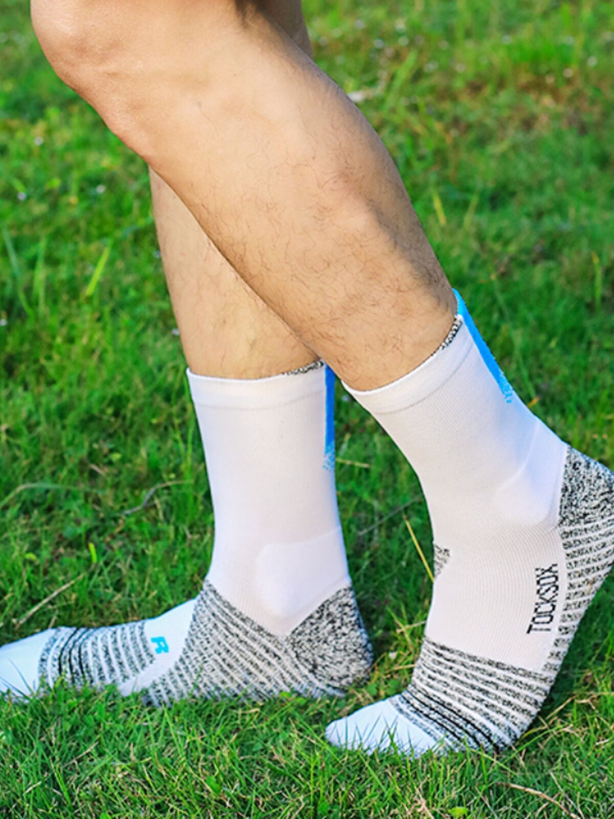 拓索斯足球袜中筒薄底