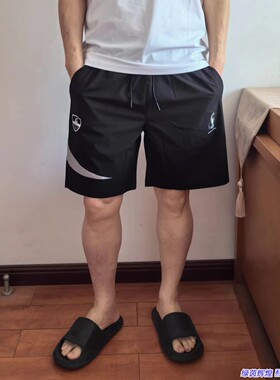 SJ24902潮牌正品足球狗soccerjunky月光梭织训练运动跑步休闲短裤