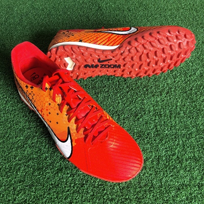 FD1168-600正品耐克刺客15低帮VAPOR MDS碎钉TF人造草CR7足球鞋