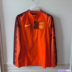 920880中国国家队耐克NIKE梭织足球夹克国足VK休闲运动拉链外套