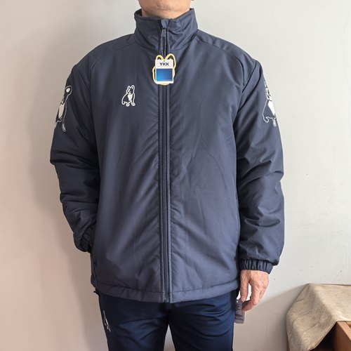 足球狗拉链短裤通勤棉衣夹克